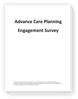 4-item ACP Engagement Survey