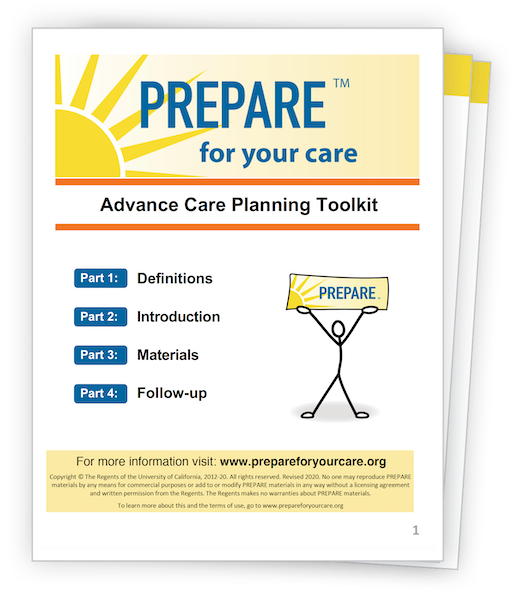 PREPARE Advance Care Planning Toolkit